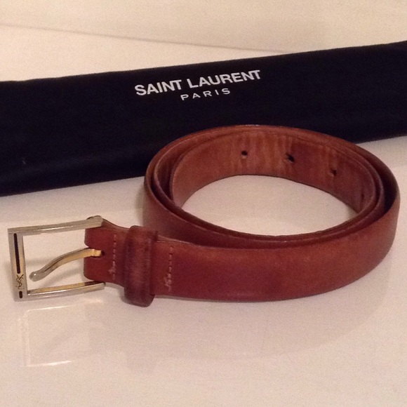Yves Saint Laurent Other - YSL Yves Saint Laurent - Vintage tan leather belt